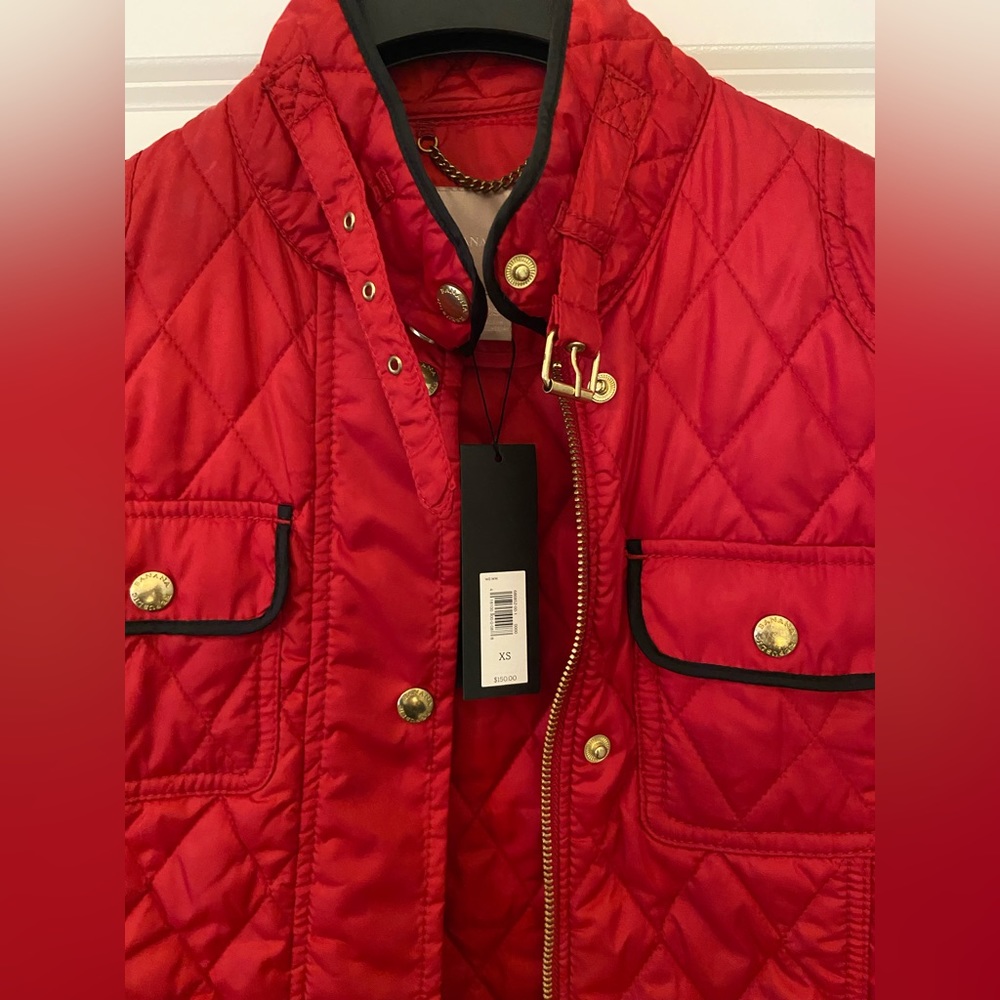 Banana Republic red coat XS